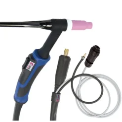 Torche TIG SR26 à double commande - 8M - connecteur 35/50 - AMPHEMOL