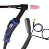 Torche TIG SR17 GRIP double bouton- 4M - connecteur 10/25 - DIN