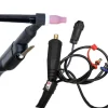 Torche TIG SR20 liquide à lamelle - 8M - connecteur 35/50 - AMPHENOL