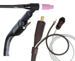 Torche TIG SR26L à lamelle - 4M - connecteur 35/50 - AMPHENOL 7 PLOTS - BINZEL