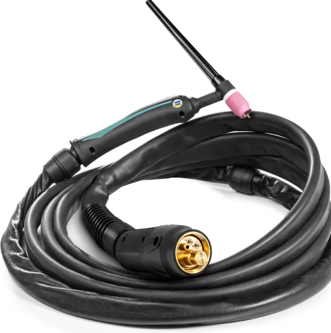 Torche TIG SR17 simple bouton- 4M - connecteur MIG EURO - pour MULTIPEARL