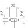 10 tubes contacts Ø 1,2 M6 - Pour torche 250 / 350 A