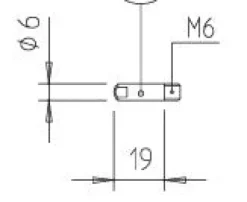 10 tubes contacts Ø 1 M6 - Pour torche 150 A - (Adaptable NO-GAZ 0,9)