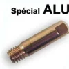 10 tubes contacts spécial ALU Ø 0,8 M6 - Pour torche 150 A